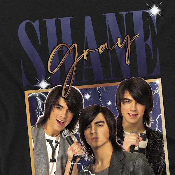Camp Rock Herr Shane Montage T-Shirt XL Svart Black XL