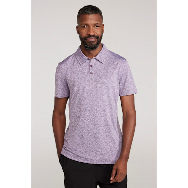 Mountain Warehouse Deuce IsoCool Pikétröja Herr 3XL Ljuslila Light Purple 3XL