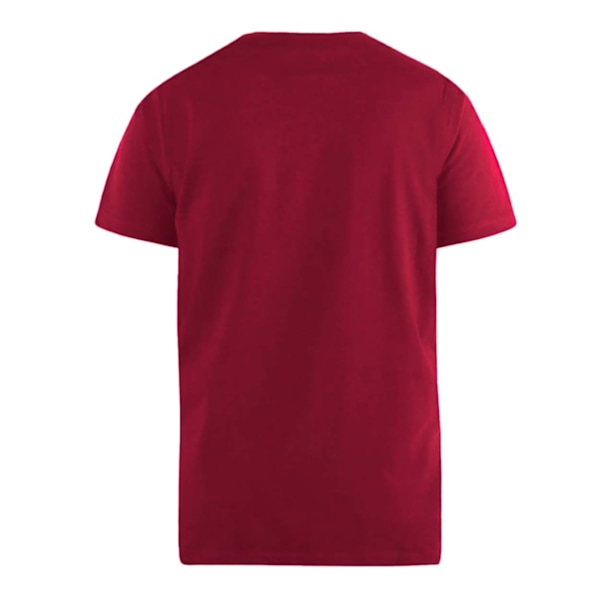 Duke Herr D555 Signature Kingsize T-shirt 5XL Röd Red 5XL