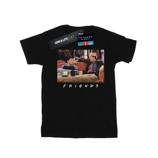 Friends Herr Joey Och Chandler Mössor T-Shirt XL Svart Black XL