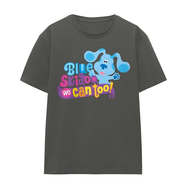 Blue´s Clues & You! Unisex Vuxen Vi Klarar Det Också! T-shirt S Gråmelerad Charcoal S
