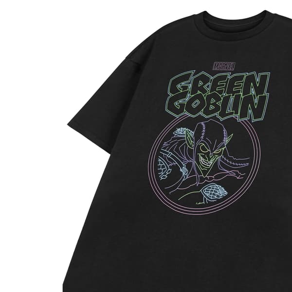 Marvel Comics Herr Green Goblin Kortärmad T-shirt S Svart Black S