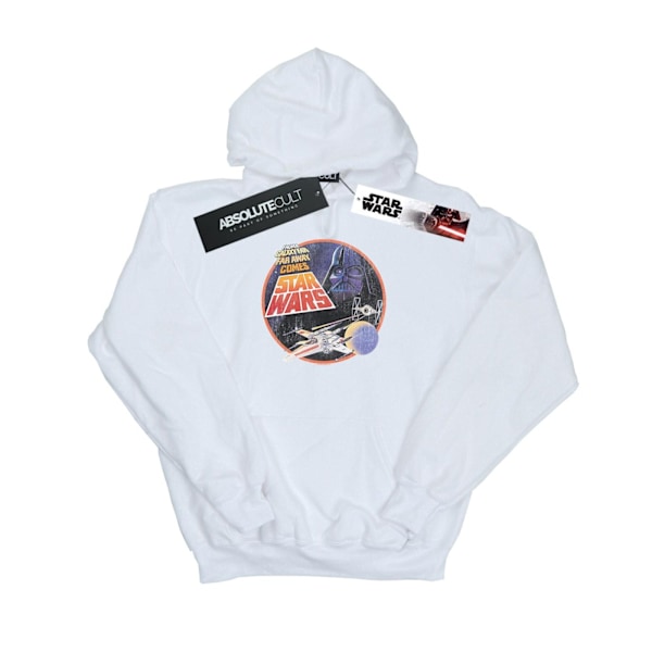 Star Wars Herr From A Galaxy Far Far Away Hoodie 4XL Vit White 4XL