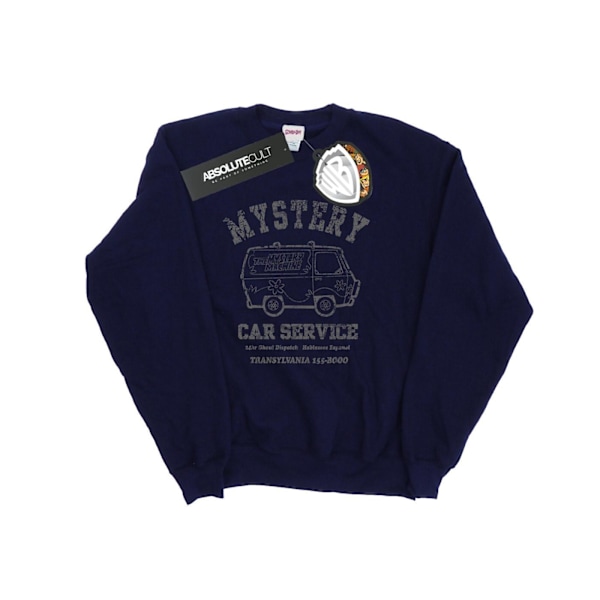 Scooby Doo Herr Mystery Car Service Sweatshirt 3XL Marinblå Navy Blue 3XL