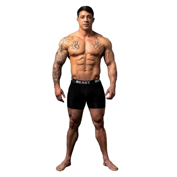 BEAST Herr Anti-Chafe Boxershorts M Svart Black M