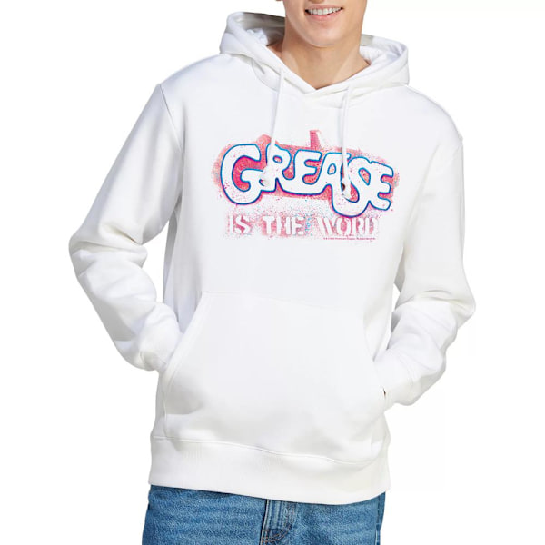 Grease Herr Grease Is The Word Hoodie XL Vit White XL