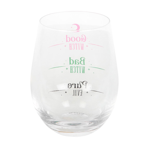 Something Different Good Witch, Bad Witch Stemless Glas One Size Transparent One Size