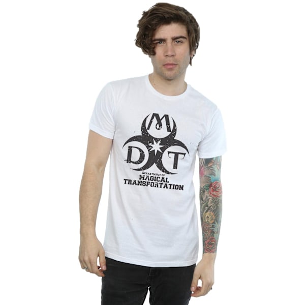 Harry Potter T-shirt för män med Department of Magical Transportation-logotyp White M