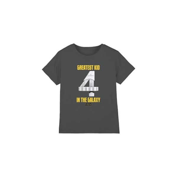 Star Wars Barn/Kids Bästa Kid Stormtrooper T-shirt 12-1 Charcoal 12-13 Years