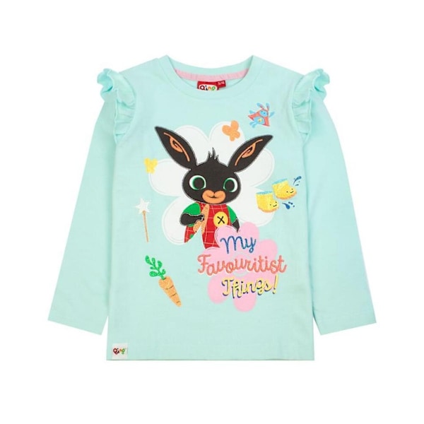 Bing Bunny Flickor Karaktärer Långärmad Pyjamas Set 2-3 År P Pink/Mint 2-3 Years