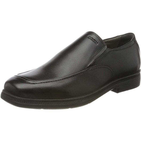 Geox Pojkar Federico Skolskor i Läder 1.5 UK Svart Black 1.5 UK