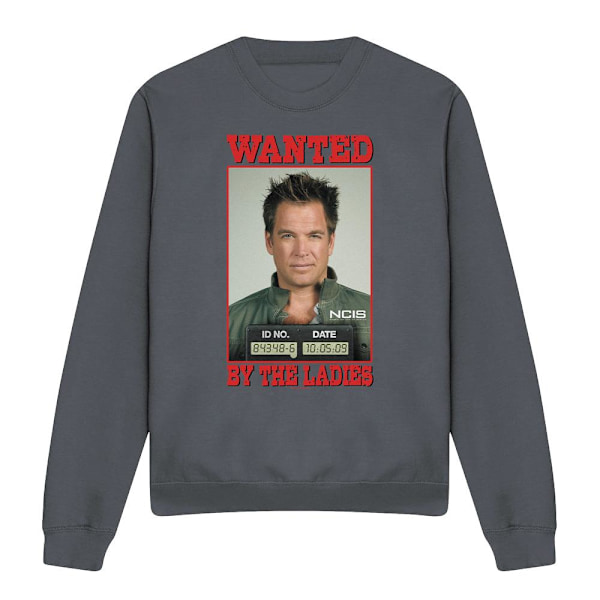 NCIS Unisex Vuxen Wanted Sweatshirt L Gråmelerad Charcoal L