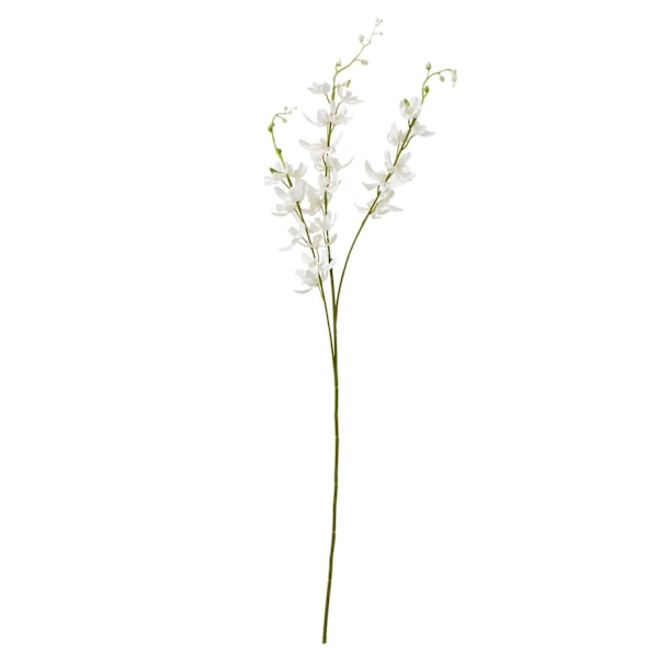Hill Interiors Cymbidium Spray Konstgjord Blomma One Size Vit White One Size