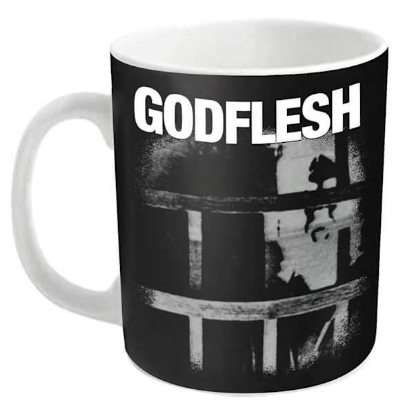 Godflesh Decline & Fall Album Mug En Storlek Vit/Svart White/Black One Size
