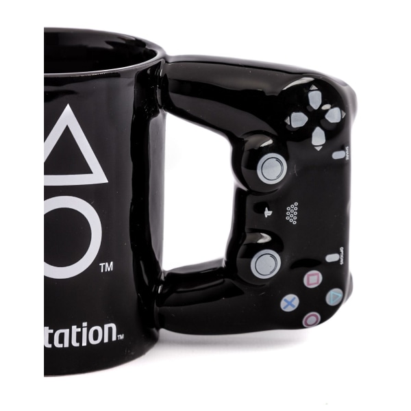 Playstation Controller Mug One Size Svart Black One Size