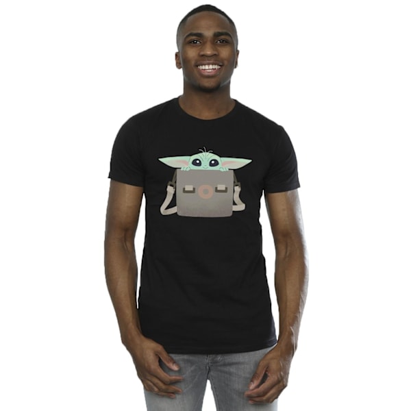 Star Wars The Mandalorian Grogu Resväska T-shirt S Svart Black S