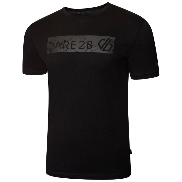 Dare 2B Dispersed Rectangle T-Shirt för män L Svart Black L
