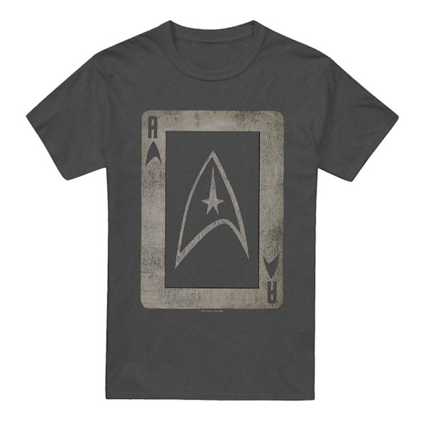 Star Trek Unisex Vuxen The Original Series Ace T-Shirt M Gråmelerad Charcoal M