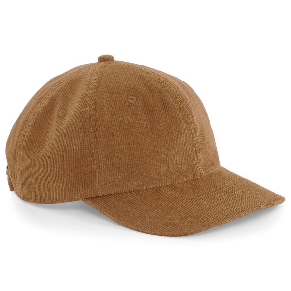 Beechfield Heritage Cord Cap One Size Camel Camel One Size