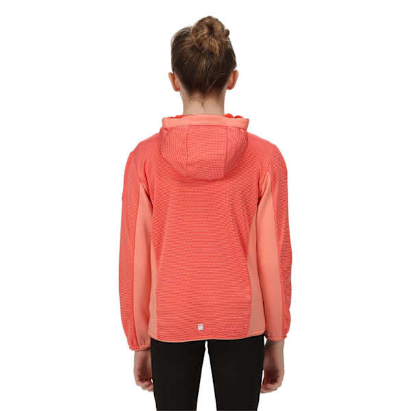 Regatta Barn/Barn Highton Full Zip Fleece Jacka 5-6 År Neon Peach/Fusion Coral 5-6 Years