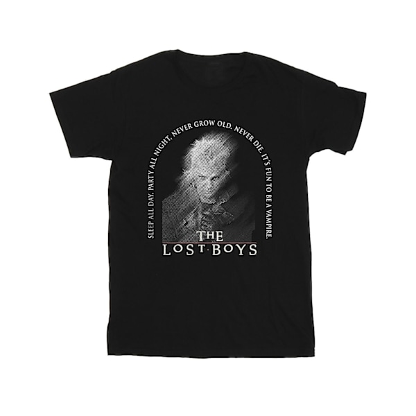 The Lost Boys Herr David Smudged Portrait Bomulls T-shirt 4XL Svart Black 4XL