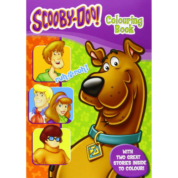 Scooby Doo tecken målarbok En one size Flerfärgad Multicoloured One Size