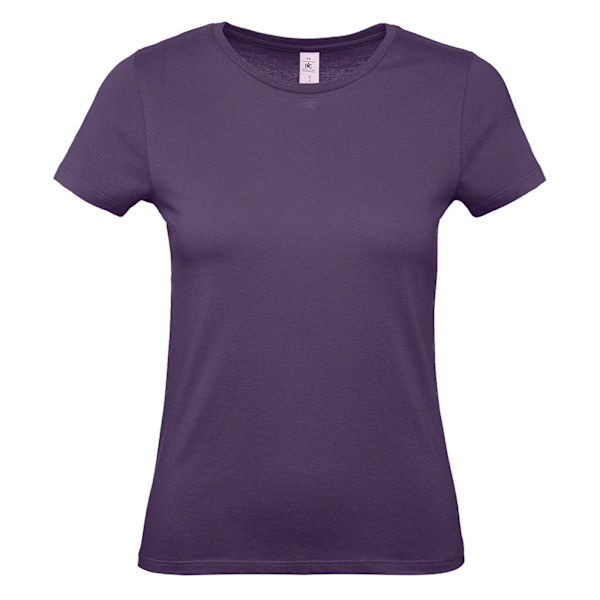 B&C Dam/Dam #E150 T-shirt L Urban Purple Urban Purple L