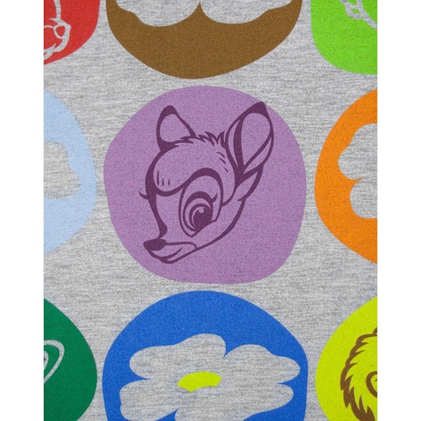 Bambi Dam/Dam Motif T-shirt L Grå Grey L