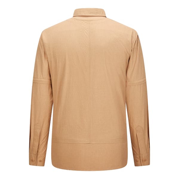 Firetrap Herr 3-i-1 Ripstop Konvertibel Skjorta M Khaki Khaki M