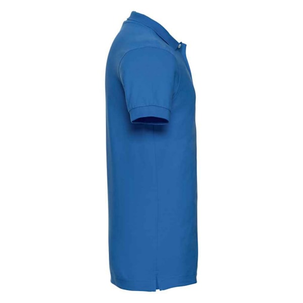 Russell Herr Pique Stretch Poloshirt M Azure Azure M