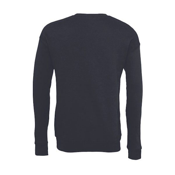 Bella + Canvas Unisex Vuxen Fleece Drop Shoulder Sweatshirt XL Heather Navy XL
