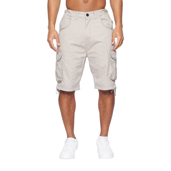 Crosshatch Jamstar Cargo Shorts för män, 32R, ljusgrå Light Grey 32R