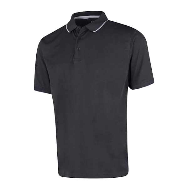 Island Green Herr Performance Pikétröja 3XL Kolgrå Charcoal 3XL