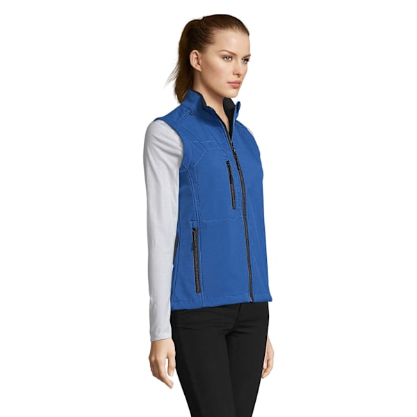 SOLS Dam/Kvinnor Rallye Soft Shell Bodywarmer Jacka L Royal Royal Blue L