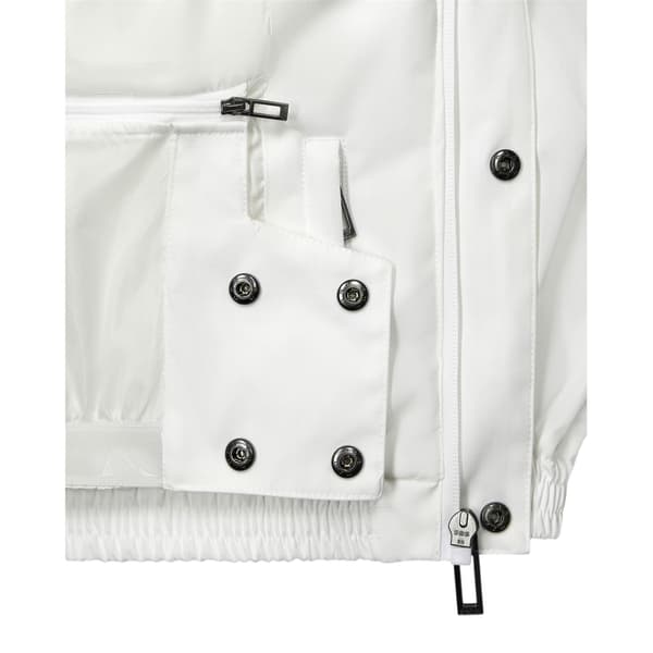No Fear Oversized Skidjacka för Herr M Vit White M