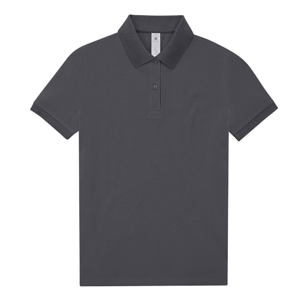 B&C Dam/Damer Min Poloskjorta 12 UK Mörkgrå Dark Grey 12 UK