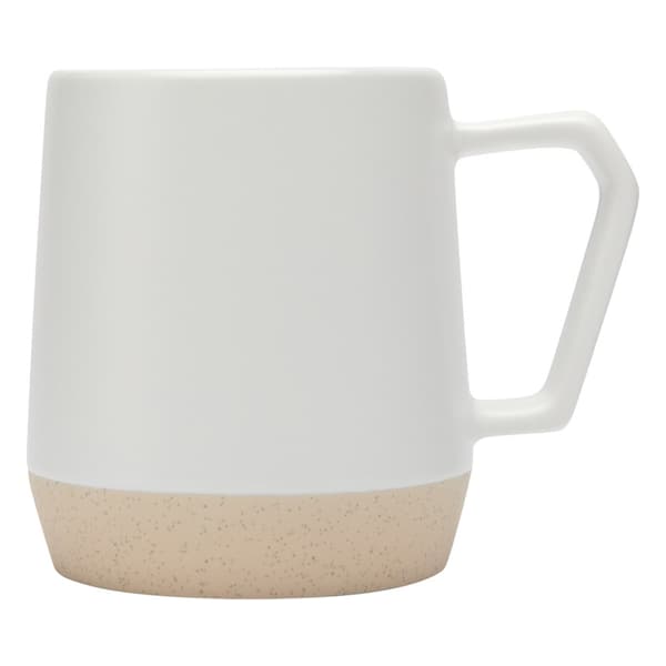 Dolce Matt Keramikmugg 300ml En Storlek Vit White One Size