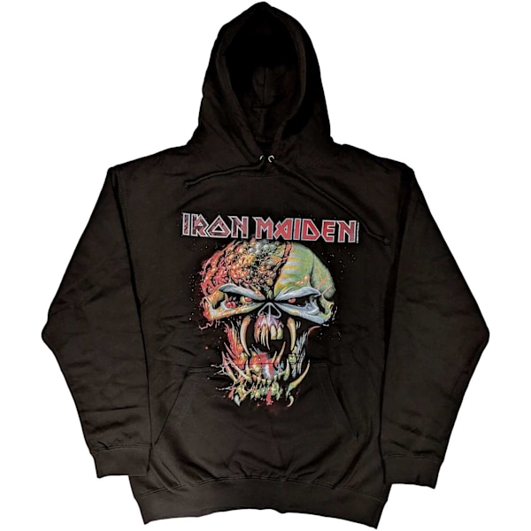 Iron Maiden Unisex Adult Final Frontier Big Head Hoodie L Svart Black L