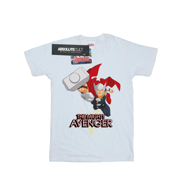 Marvel Boys Thor The Mighty Avenger T-Shirt 5-6 år Vit White 5-6 Years