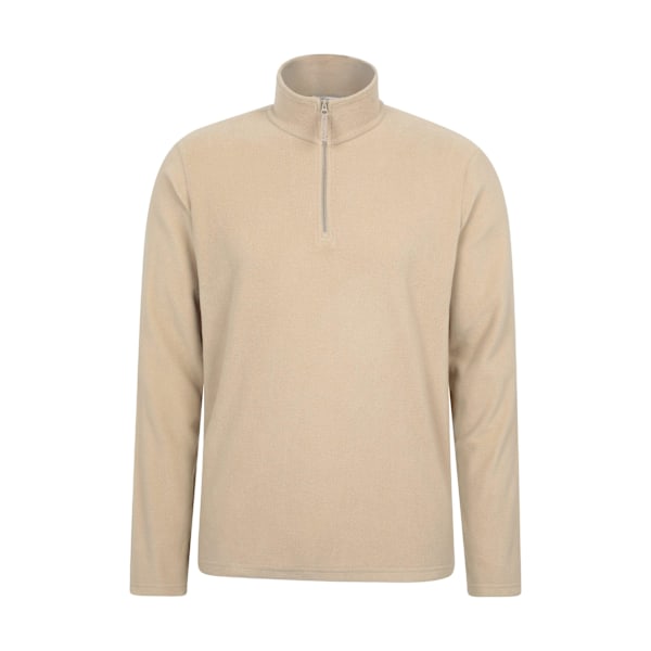 Mountain Warehouse Camber II Camo Fleece Tröja med Halv Dragkedja Herr 3XL Off White 3XL