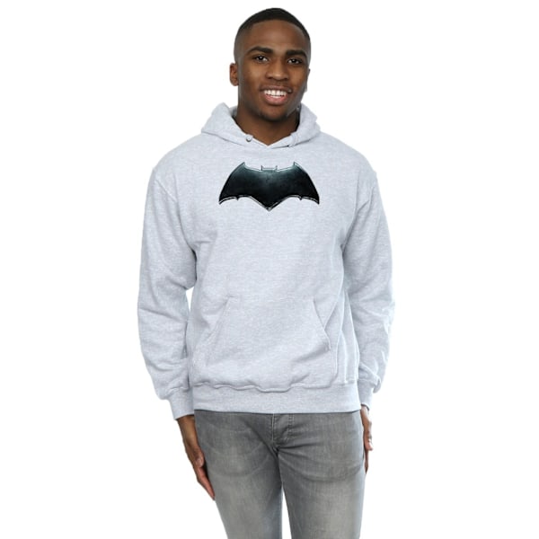 DC Comics Justice League Movie Batman Emblem Hoodie M Spor Sports Grey M