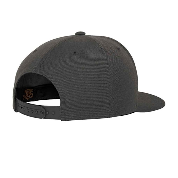 Flexfit Classic Snapback keps för män, One Size, mörkgrå/mörkgrå Dark Grey/Dark Grey One Size