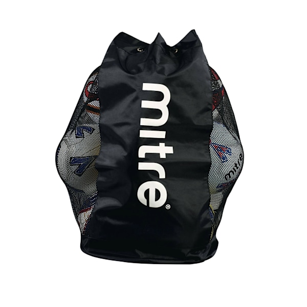 Mitre 12 Bollar Fotboll Väska En Storlek Svart/Vit Black/White One Size