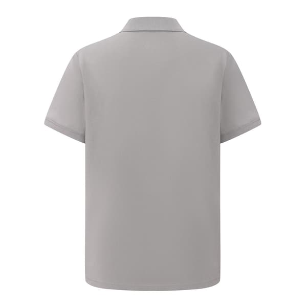 Pretty Green Pikétröja i bomull för män L Mörkgrå Dark Grey L