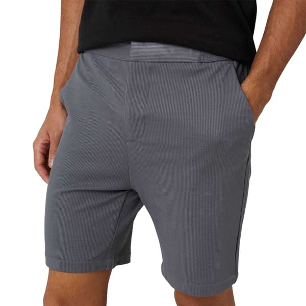 Brave Soul Herr Vävd Våffelshorts XL Mörkgrå Dark Grey XL