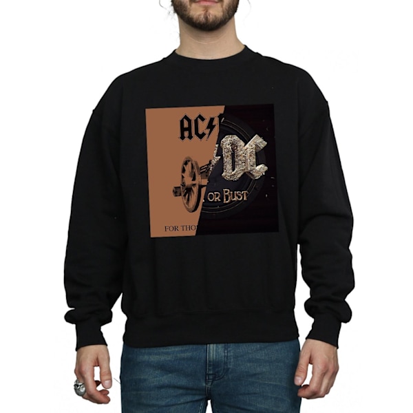 AC/DC Rock or Bust / For Those About Splice Sweatshirt M B Black M