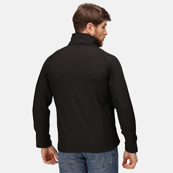 Regatta Professional Vindtät Fleecejacka för Män S Helt Svart All Black S