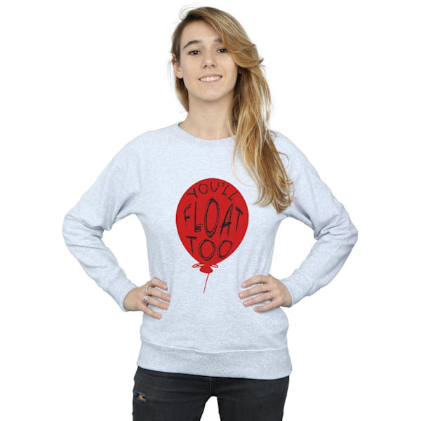 It Dam/Damer Pennywise You´ll Float Too Sweatshirt L Heather Grey Heather Grey L