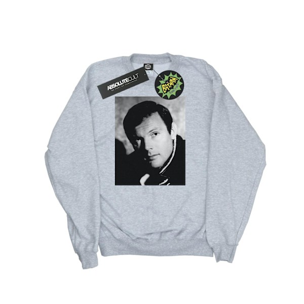 DC Comics Herr Batman TV-serie Adam West Foto Sweatshirt Sports Grey XL