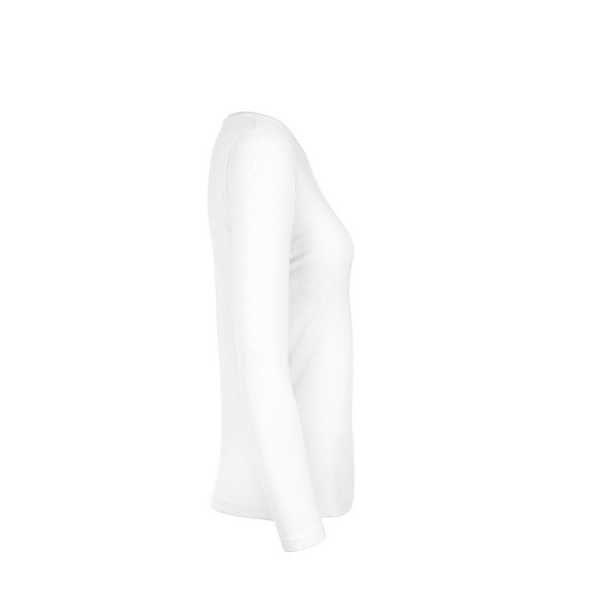 B&C Dam/Kvinnor #E190 LSL Topp XL Vit White XL